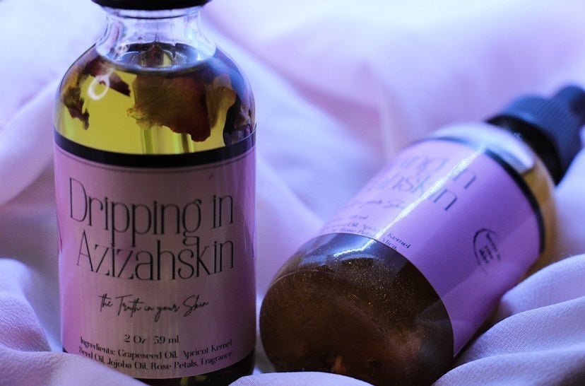 Dripping in Azizahskin 2oz Rose Serum