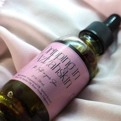 Dripping in Azizahskin 2oz Rose Serum